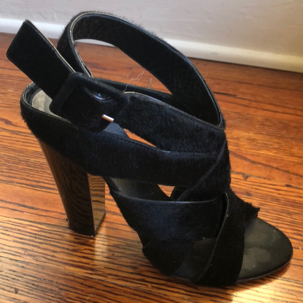 Giuseppe Zanotti Pony Hair Heels